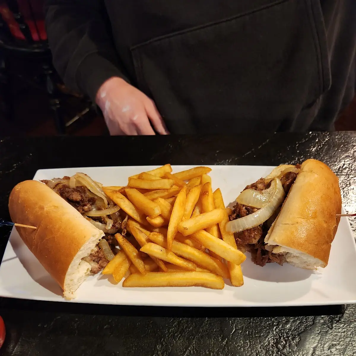 Patty-Melt & Fries