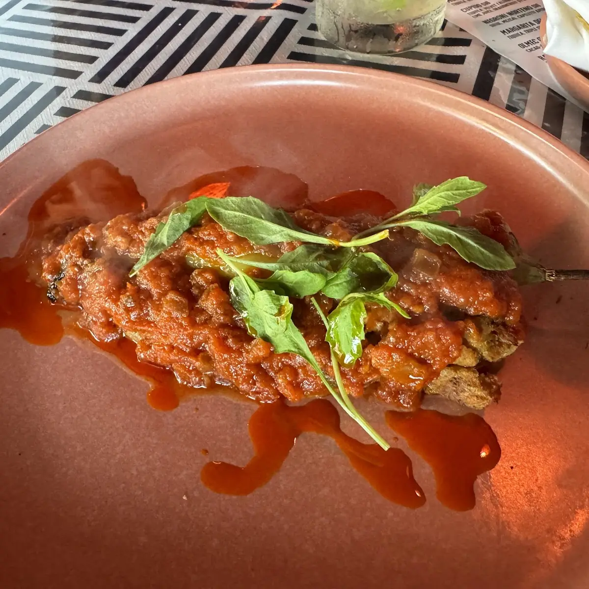 Chile Relleno with Fish