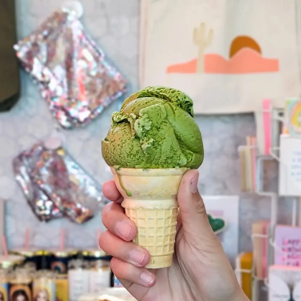 Green Tea Ice Cream