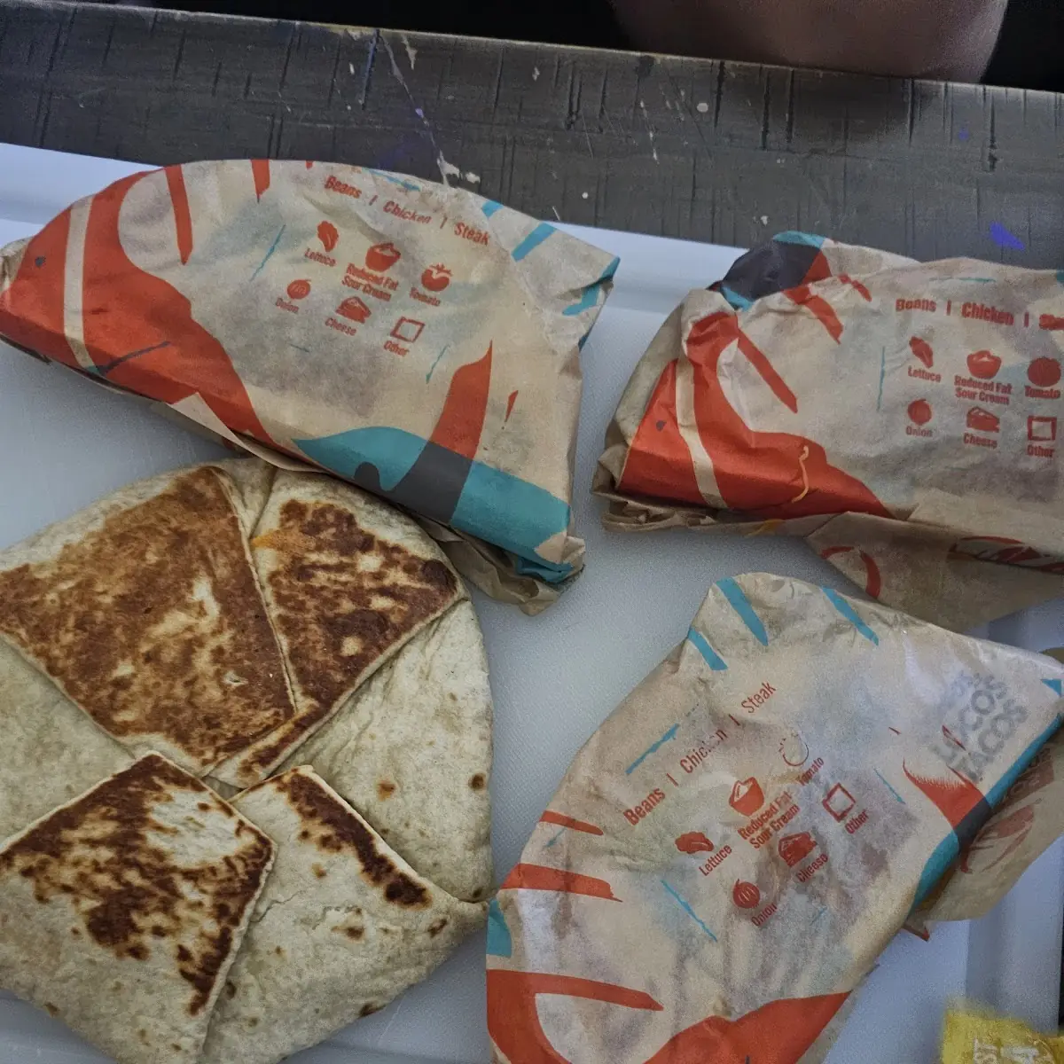 Crunchwrap Supreme and Doritos Locos
