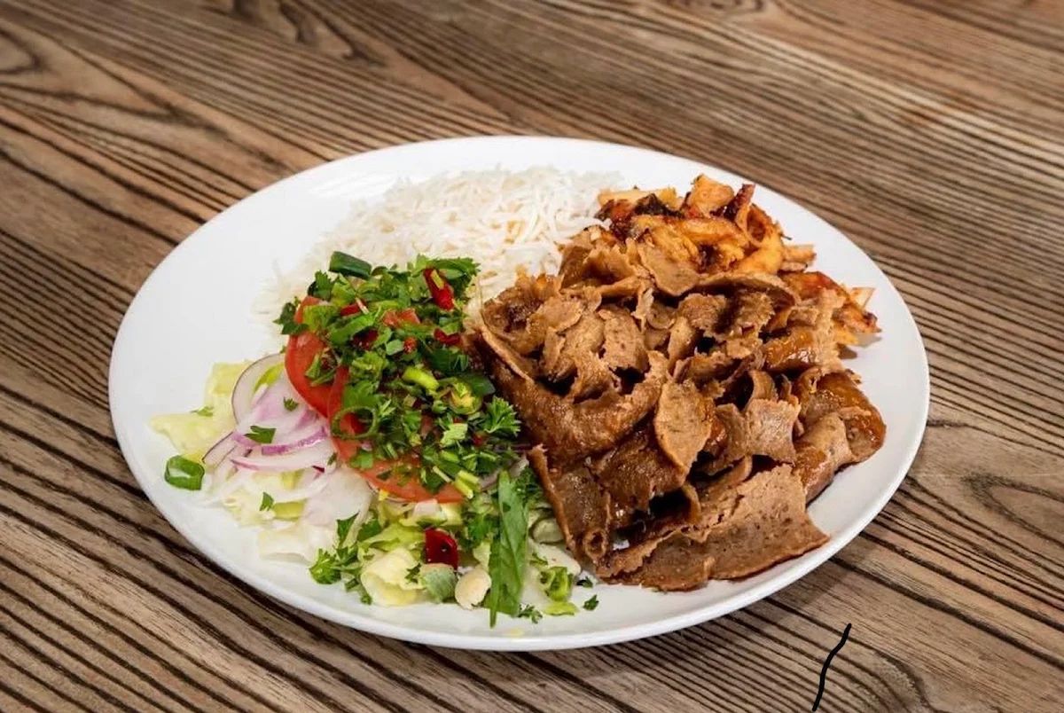 Doner Meal Plater, Berwick Kebabs