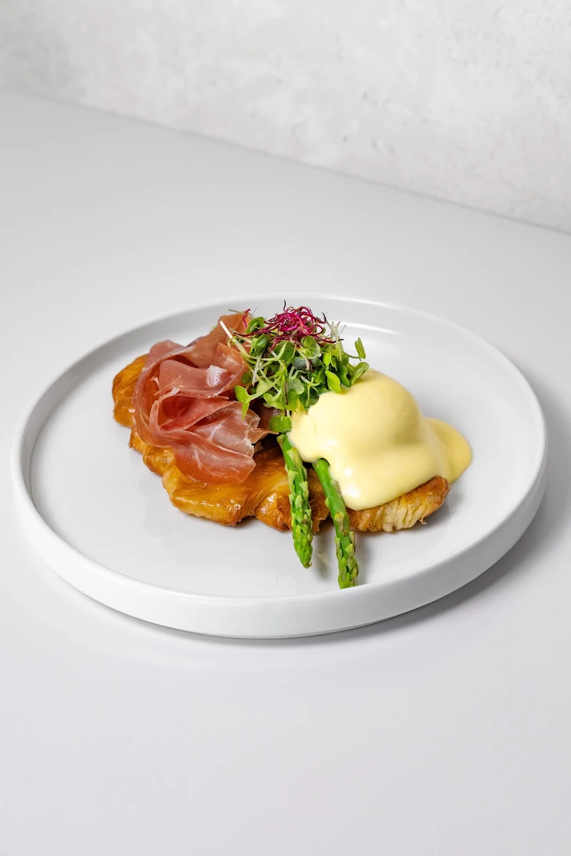 Croissant Egg Benedict