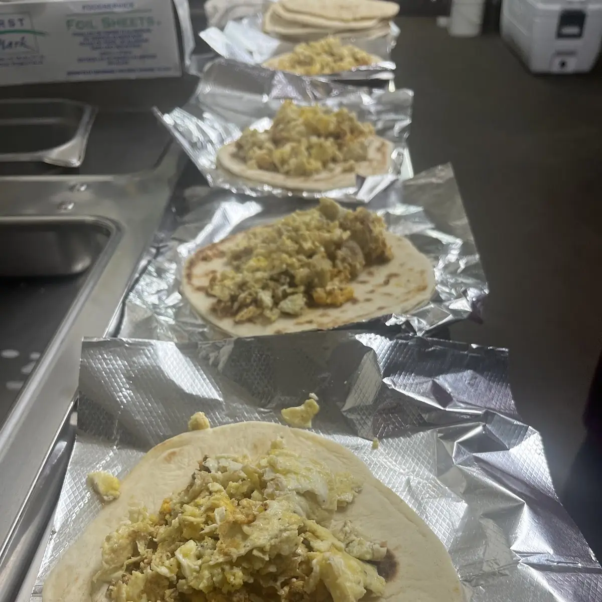 Machacado (Brisket Egg) Burrito