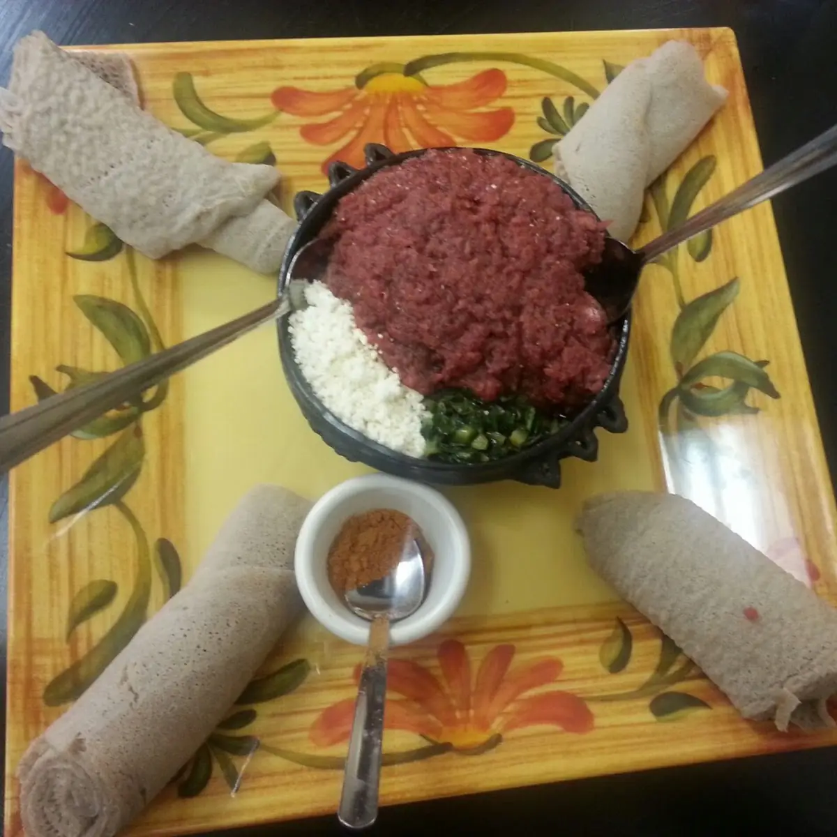 Kitfo Sandwich