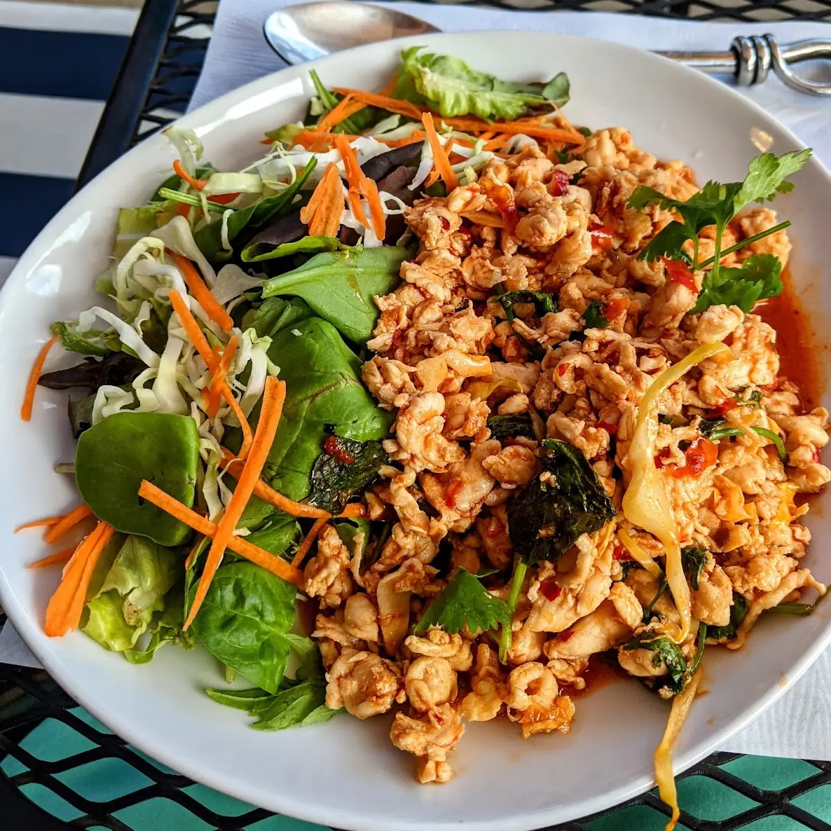 Chicken Larb Minus Onions