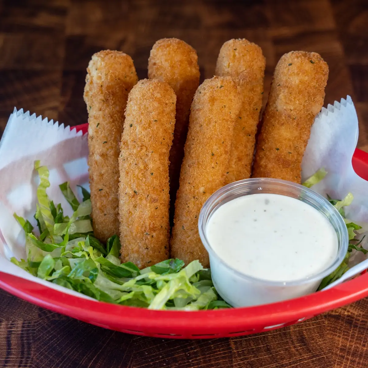 Cheese Sticks with Ranch
