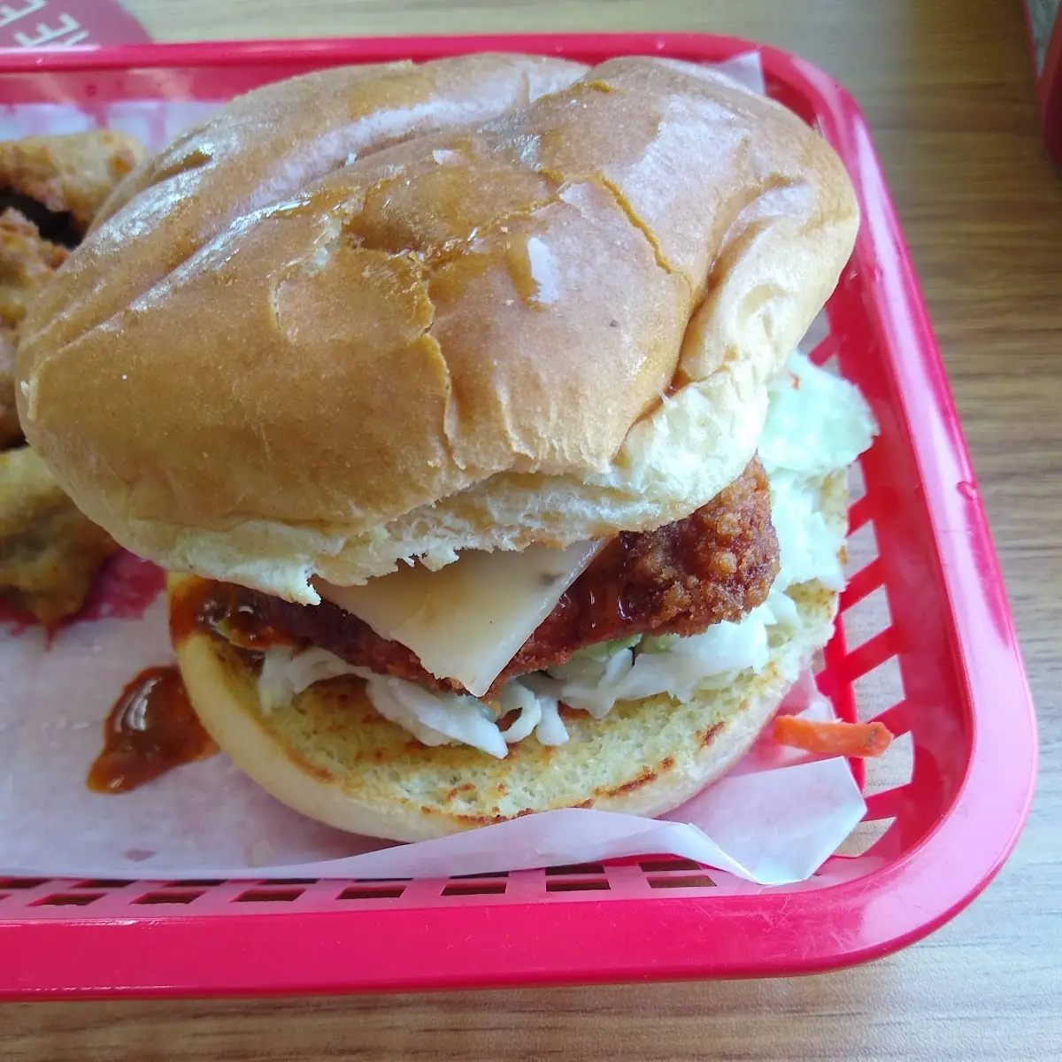Nashville Hot Fried Chicken Sandwich