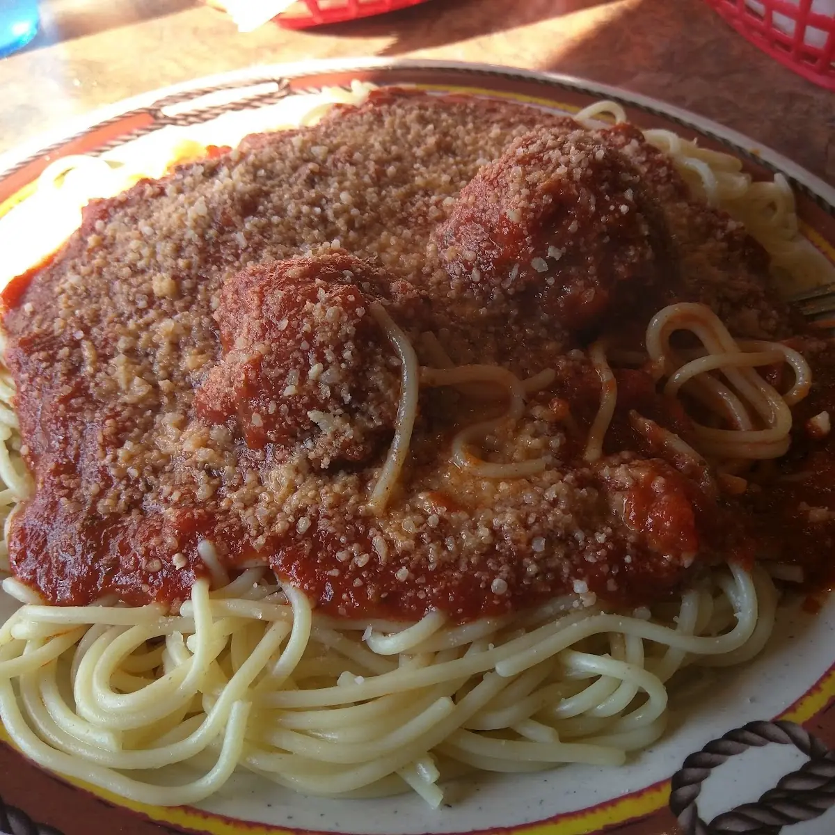 Spaghetti and Meat Sauce