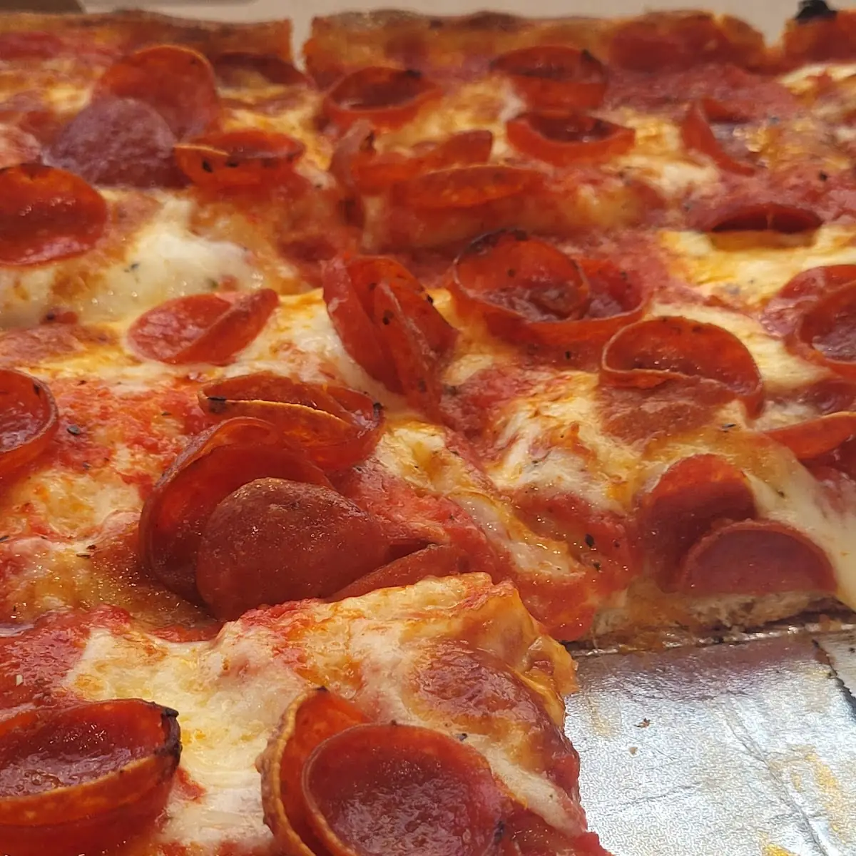 Sicilian Pizza with Pepperoni