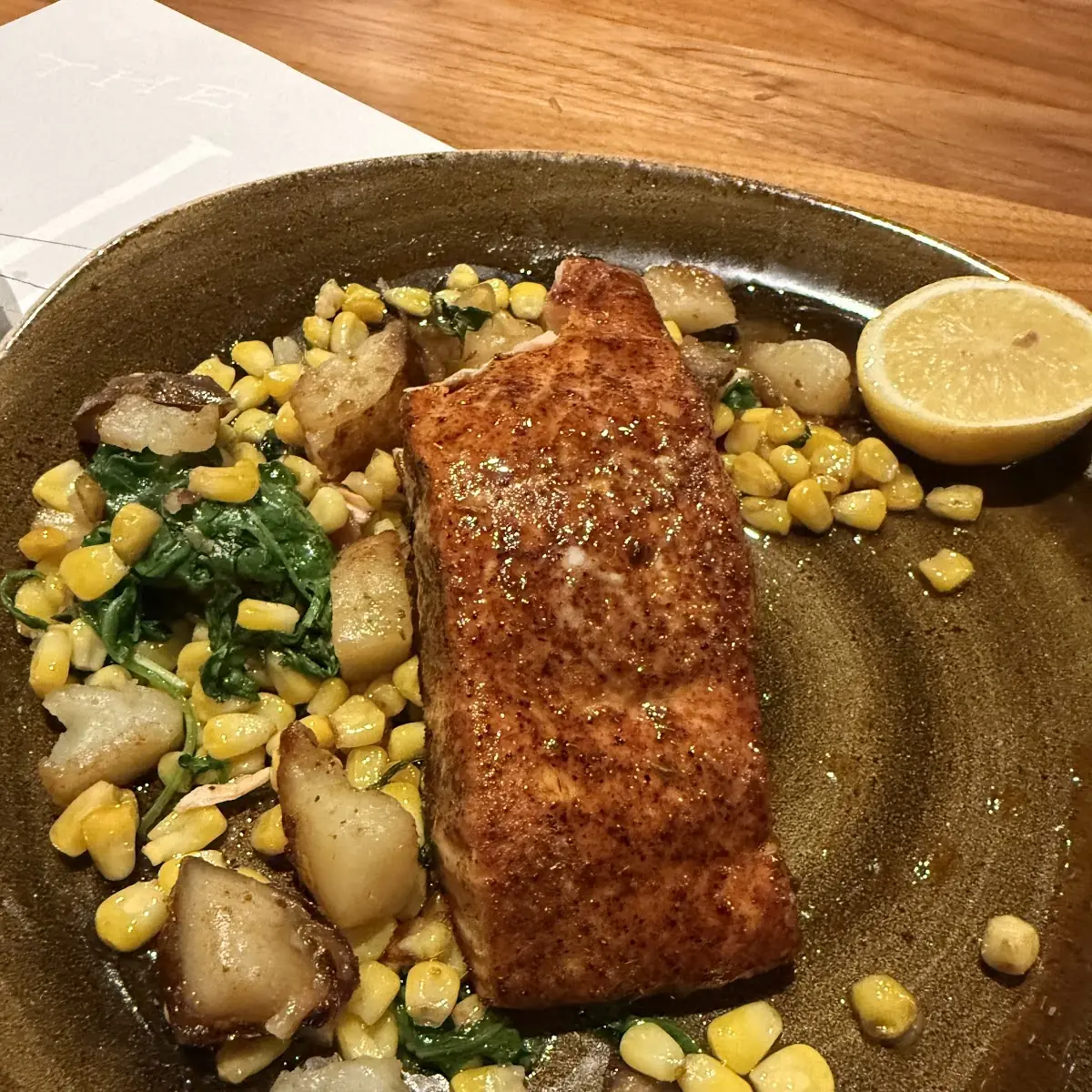 New York Maple Glazed Salmon