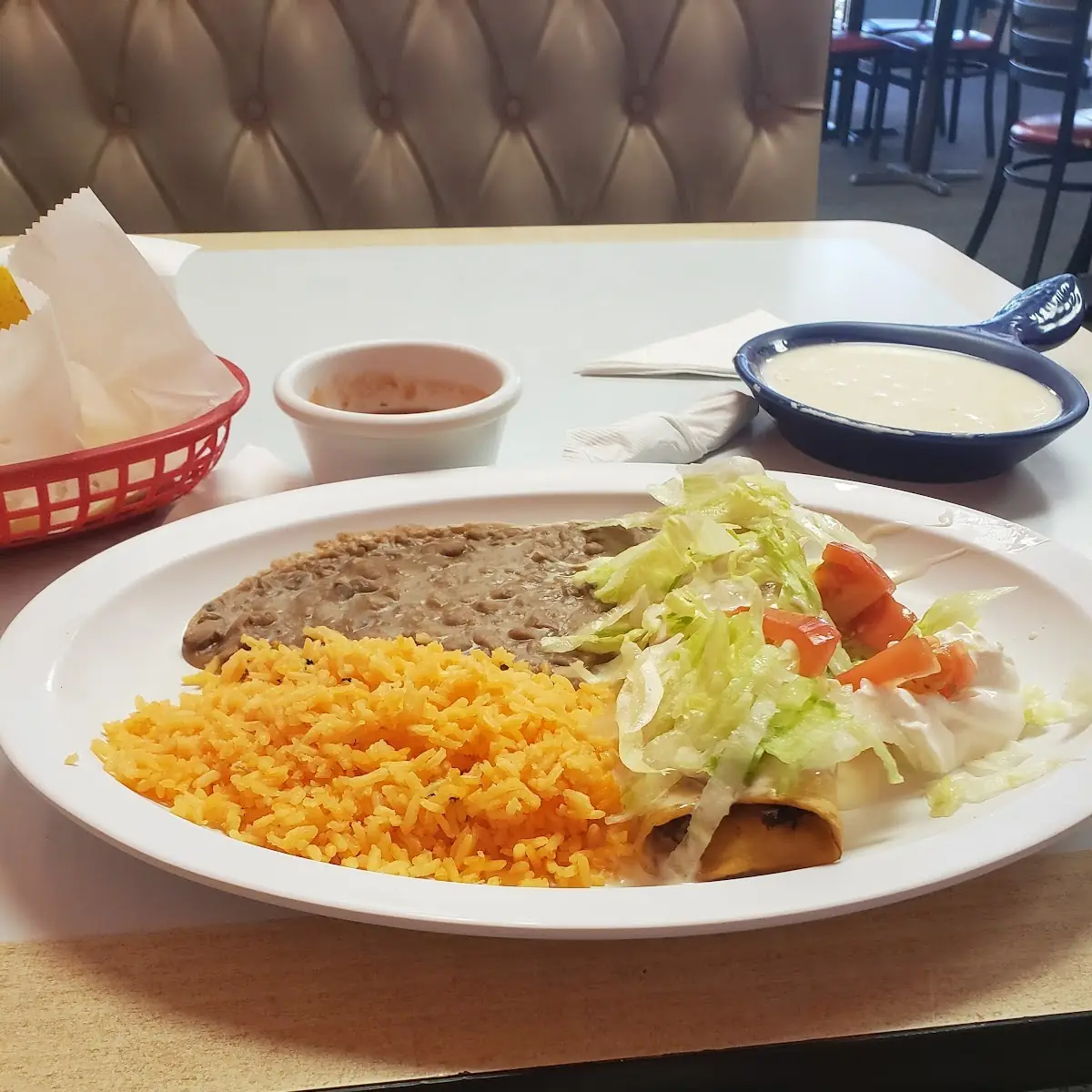 Lunch 5 Chimichanga