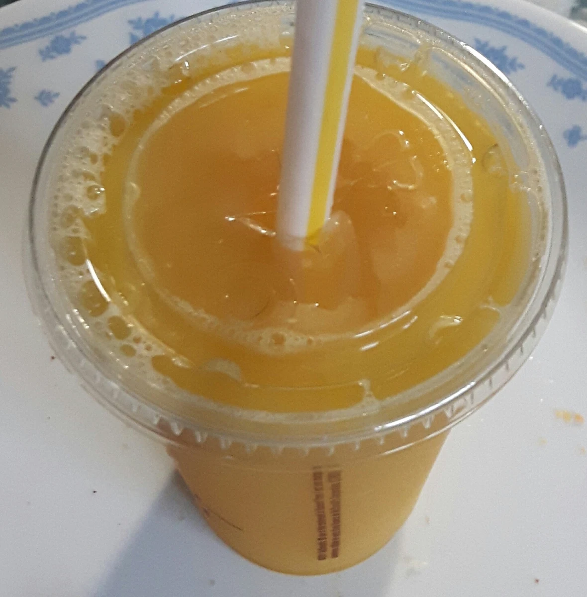 Mango Pineapple Refresher 150 0 Cals, McDonald's