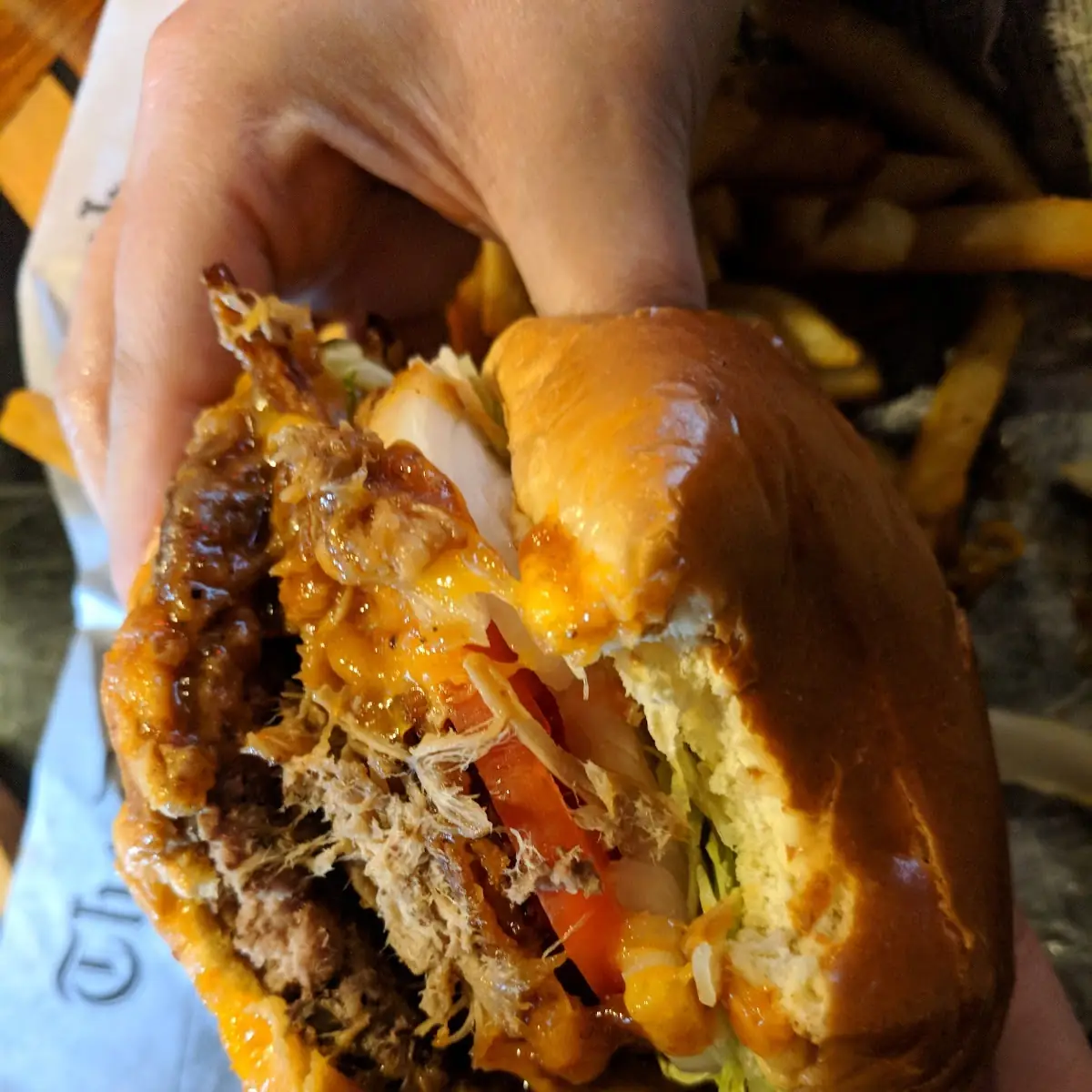 Honey Bear Burger