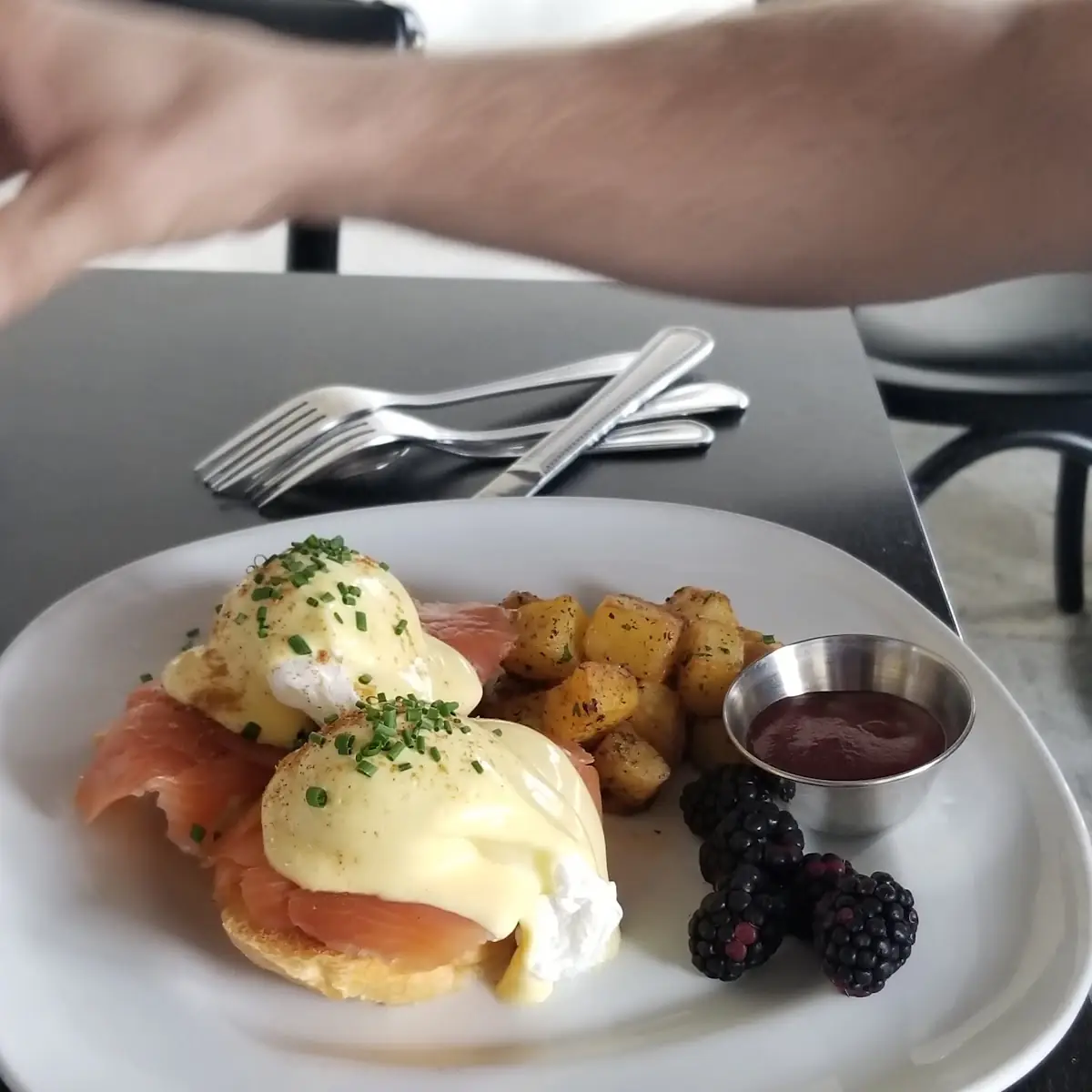 Honey Baked Ham Eggs Benedict