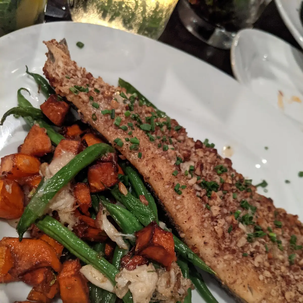 Pecan Crusted Rainbow Trout