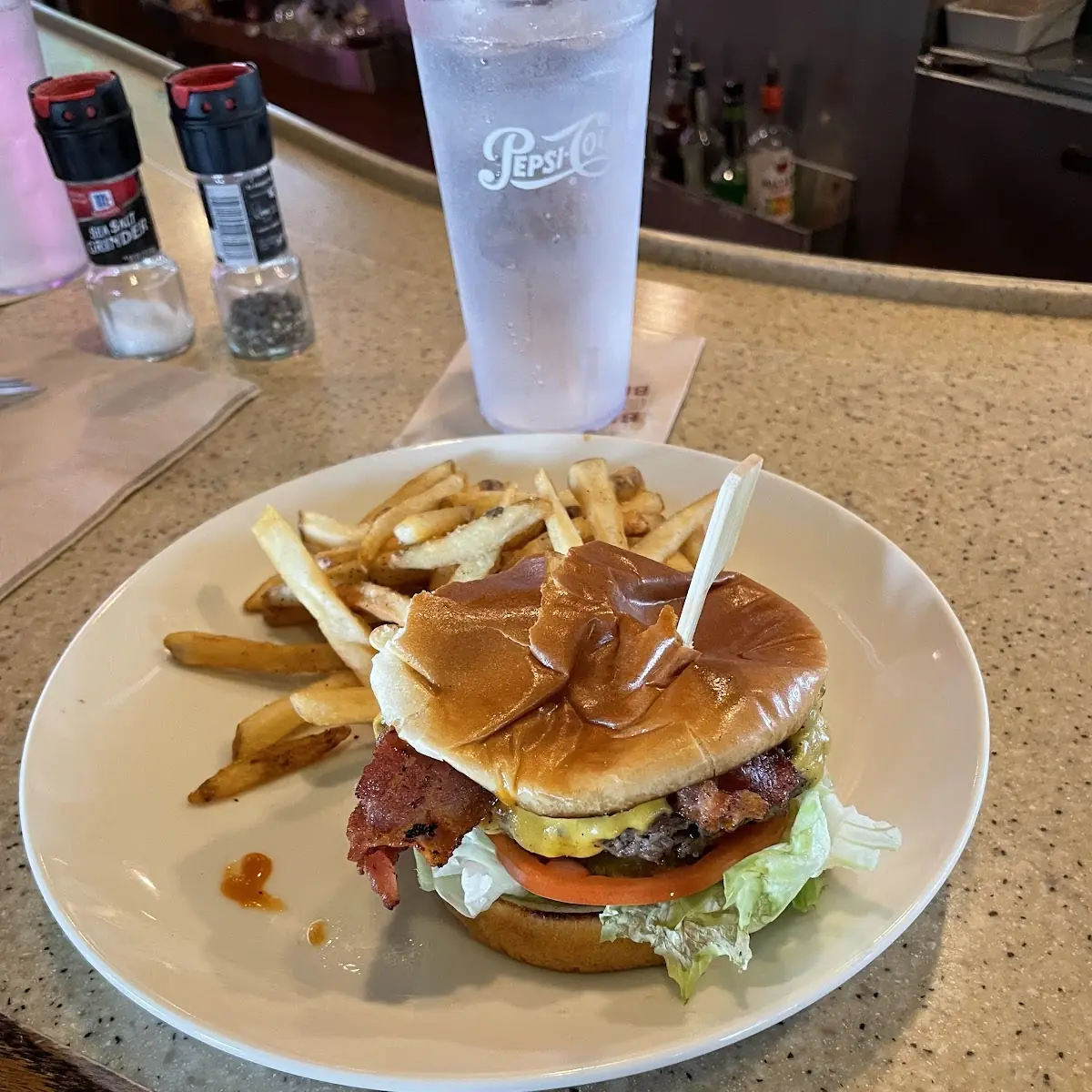 Applewood Smoked Bacon Cheeseburger