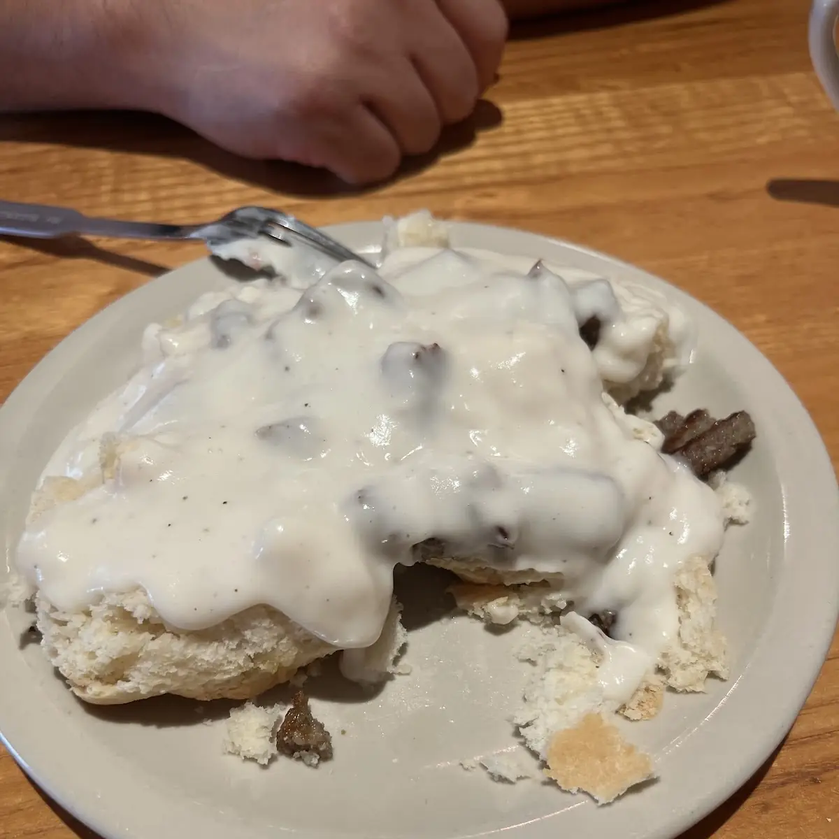 Biscuits with Sausage Gravy