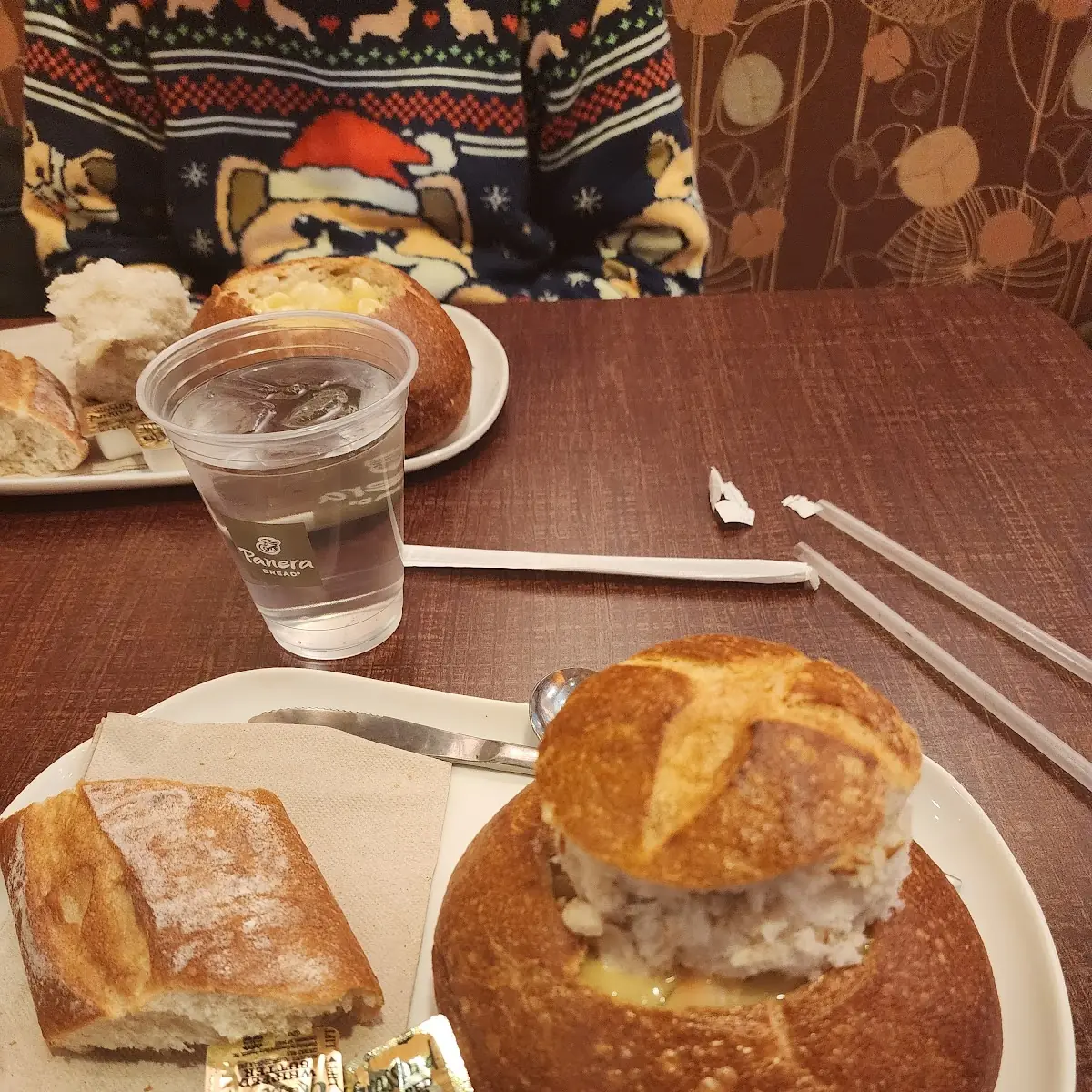 Chicken and Wild Rice Soup Breadbowl