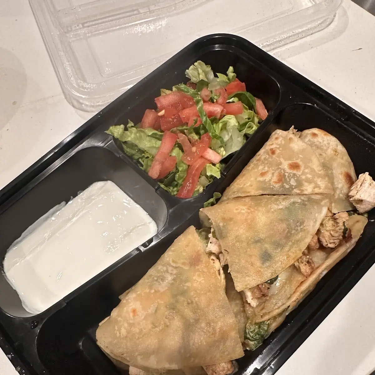 Chicken and Spinach Quesadilla