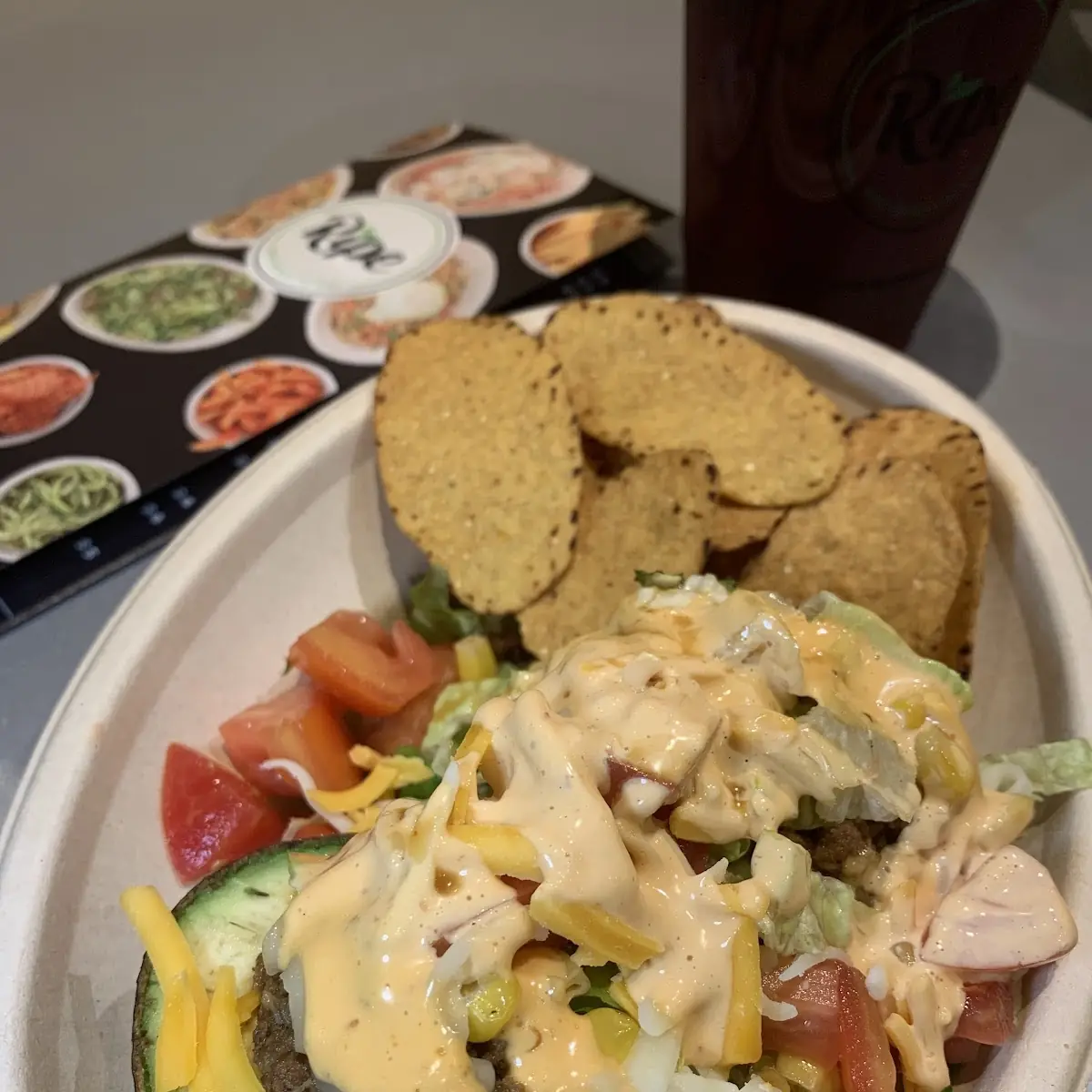 Beef Taco Avocado Bowl