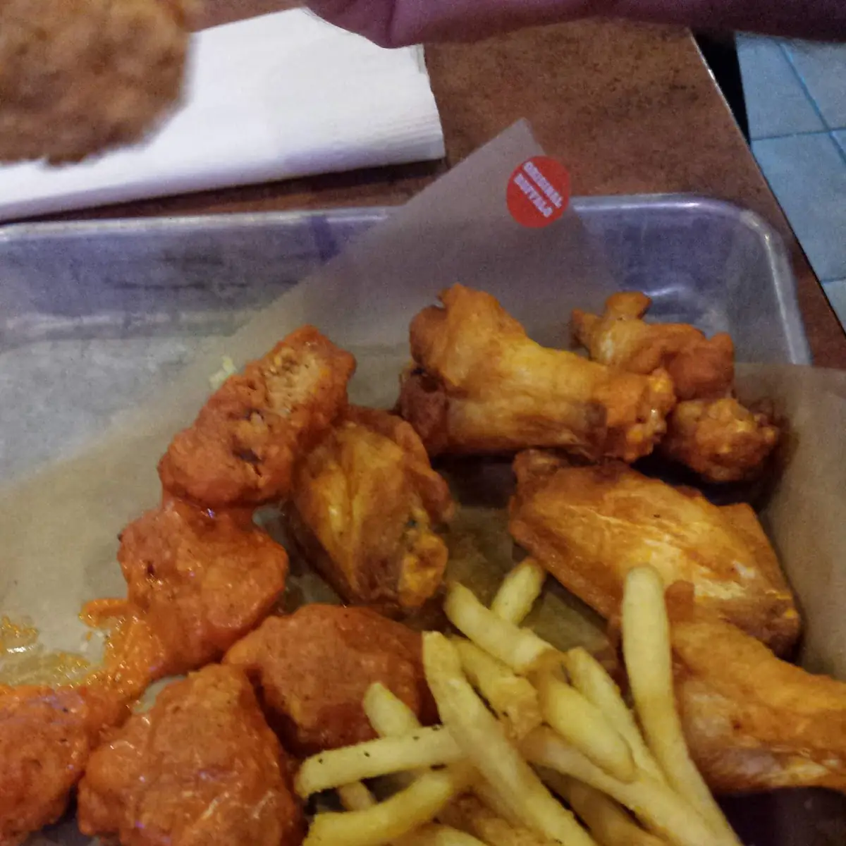 Lemon Pepper Chicken and Fries