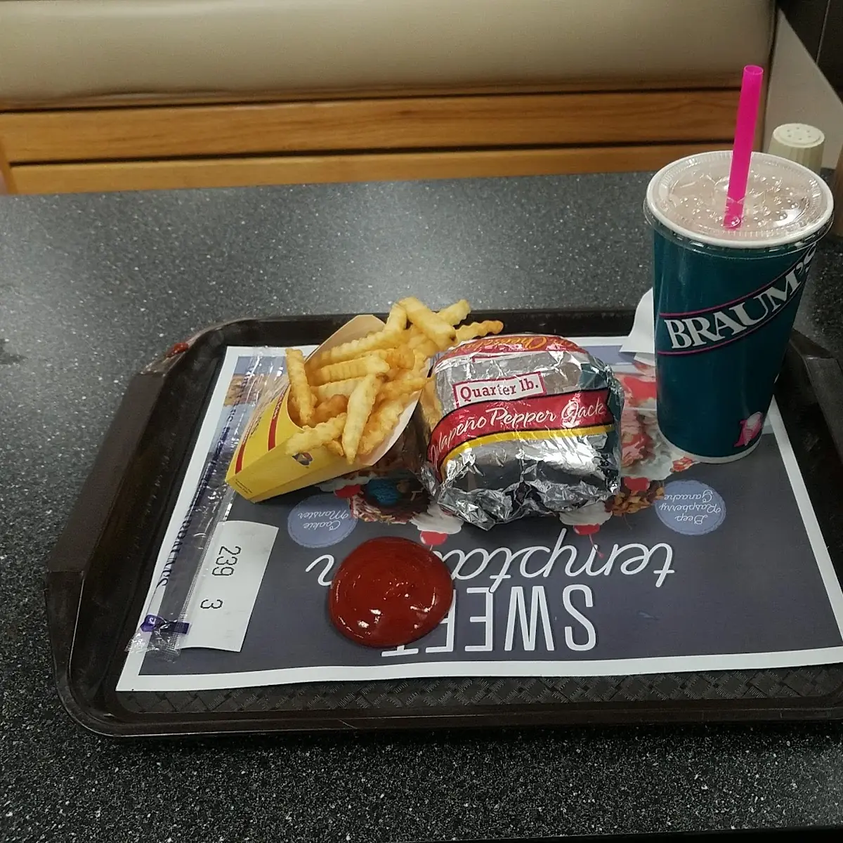 Quarter Pound Cheeseburger Combo