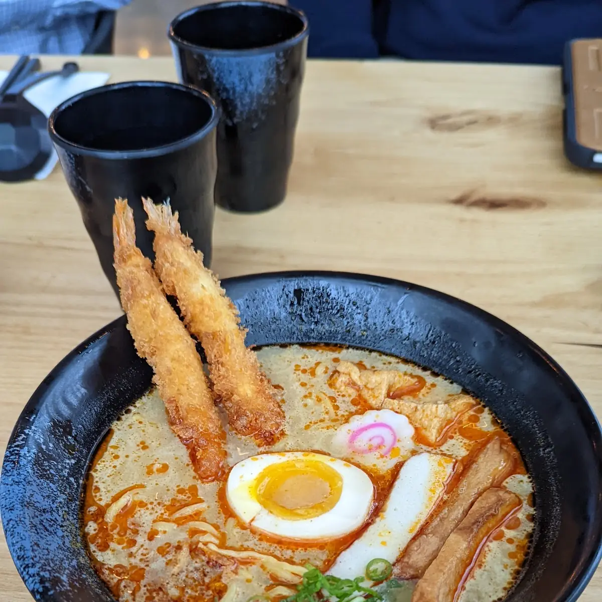 Spicy Seafood Curry Ramen