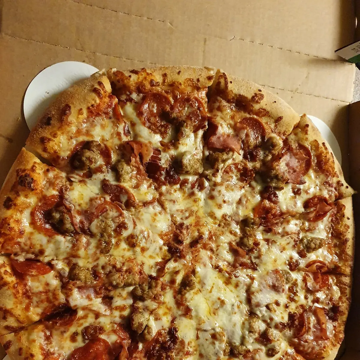 Ham Bacon Sausage Medium Pizza
