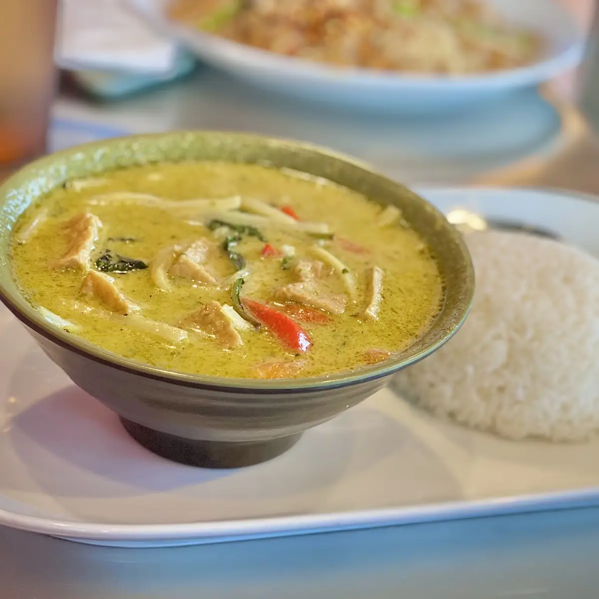 Yellow Curry with Porotta