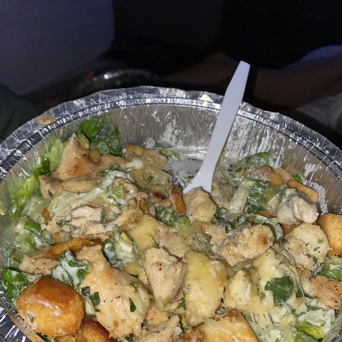 Grilled Chicken Caesar Salad