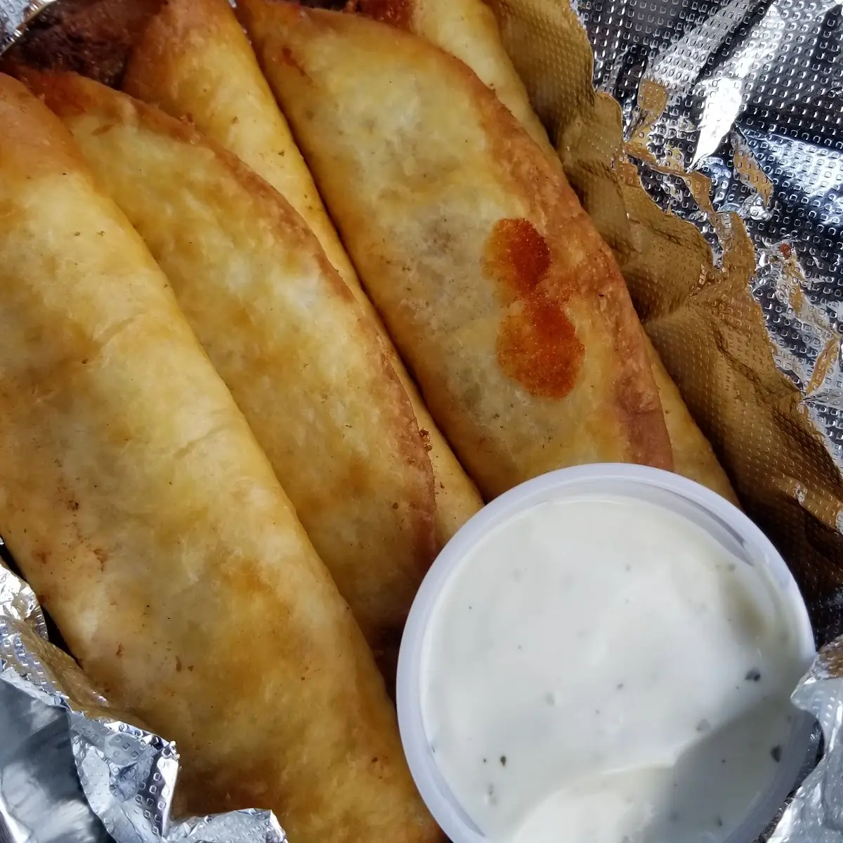 Buffalo Chicken Taquitos