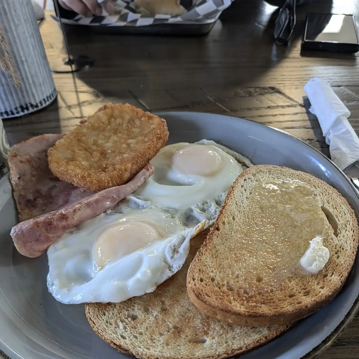 Two Eggs and a Meet Combo