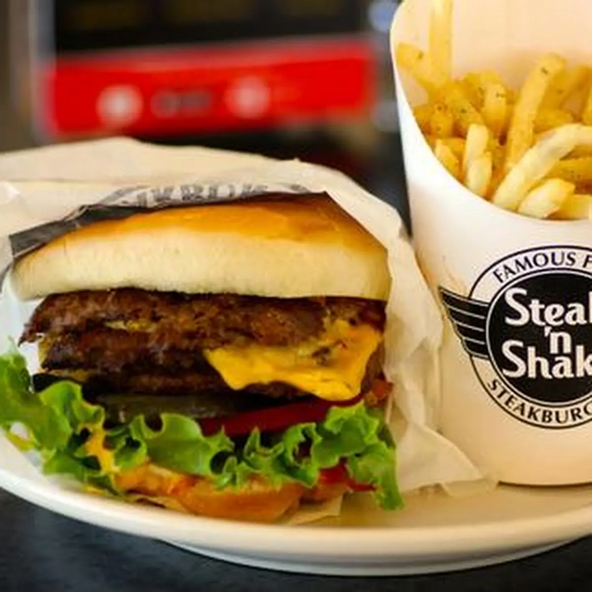 Double Cheeseburger and Fries