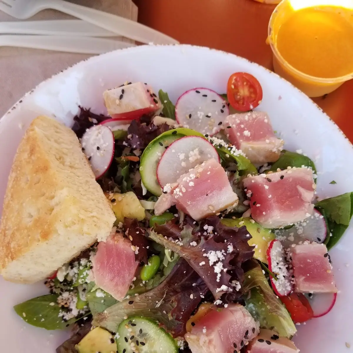 The Ahi Salad