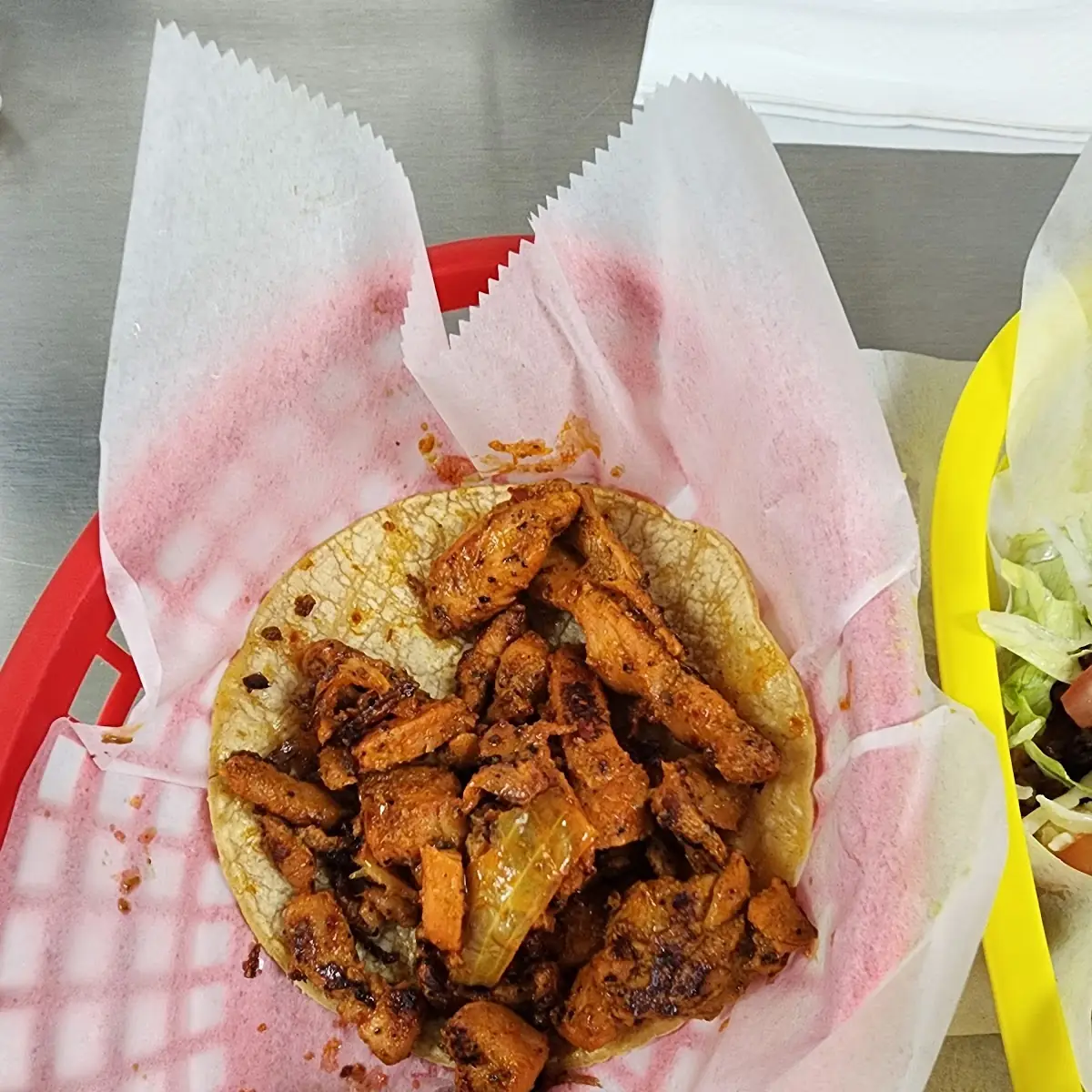 Marinated Chicken Taco