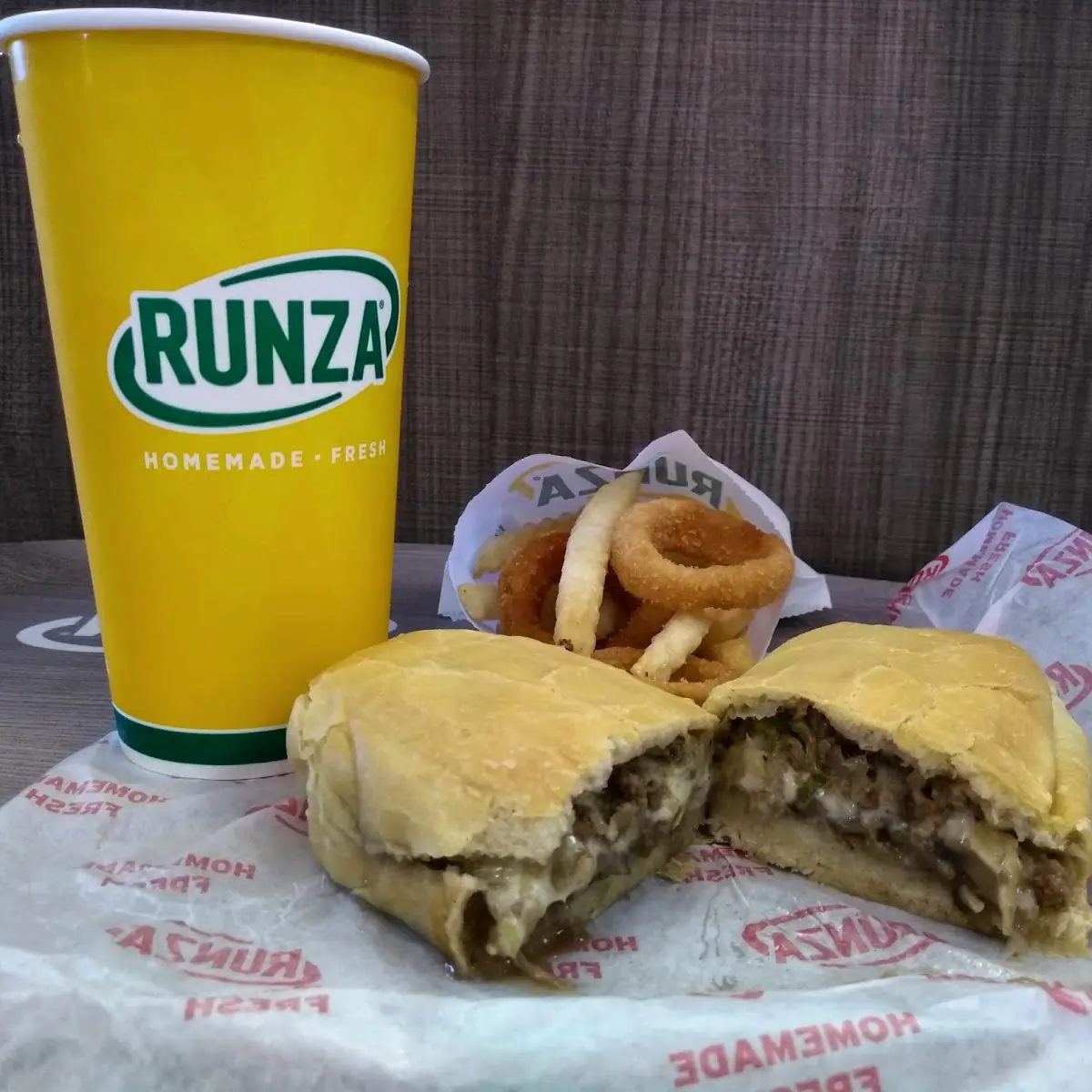 Mushroom Swiss Runza