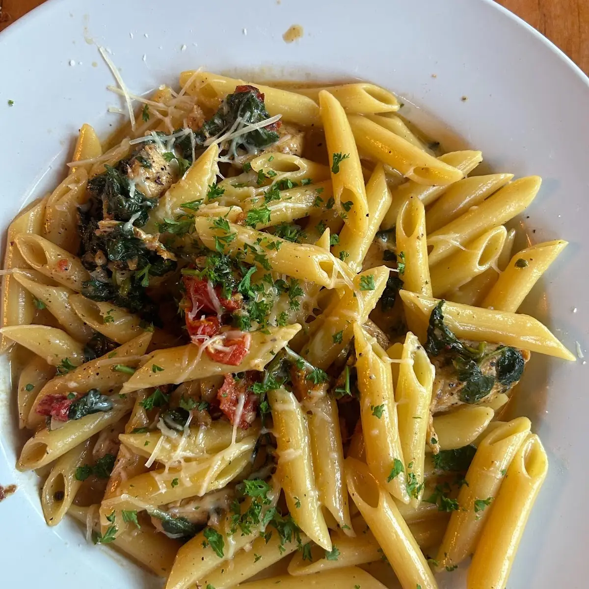 Tuscan Chicken Pasta