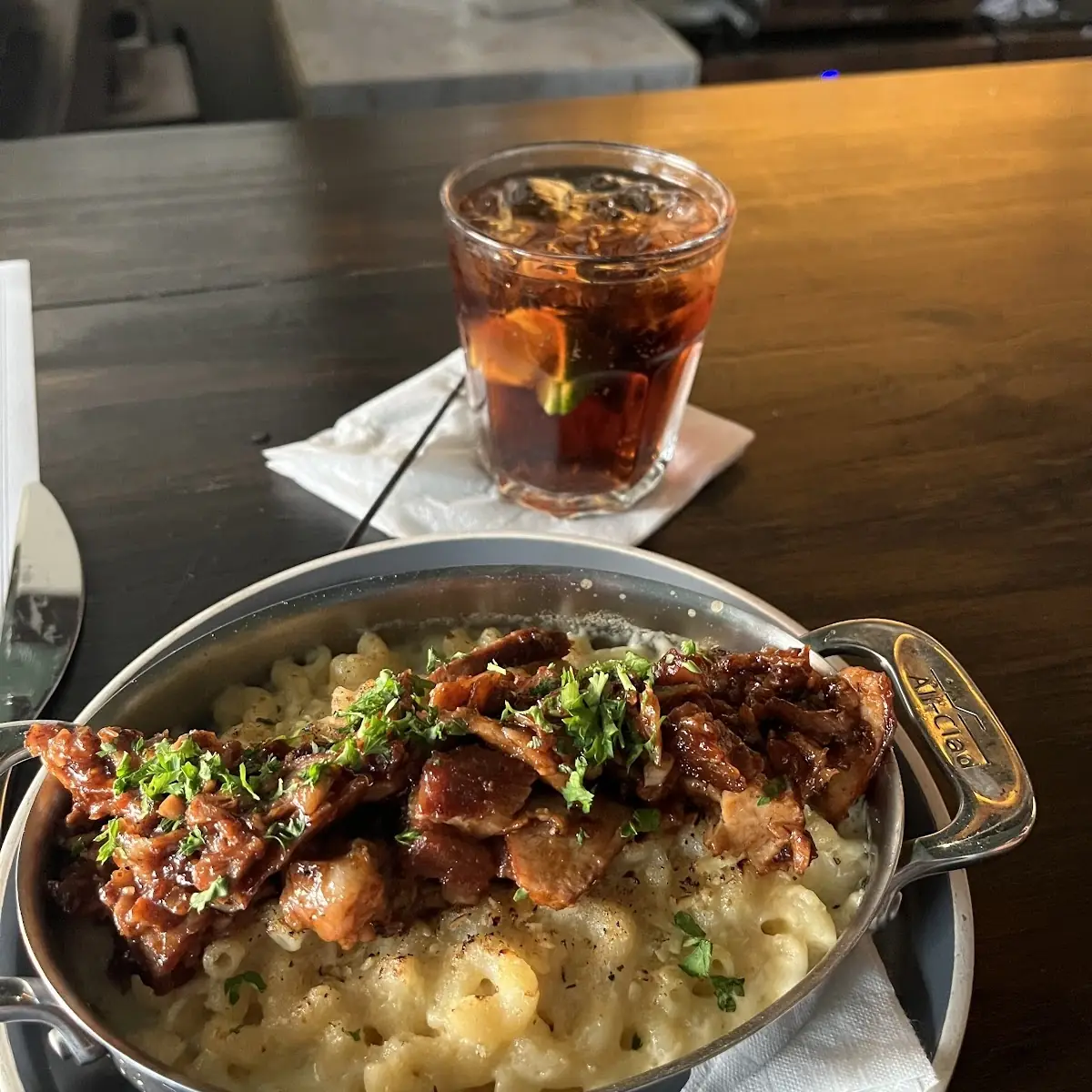 Pulled Pork with Mac & Cheese