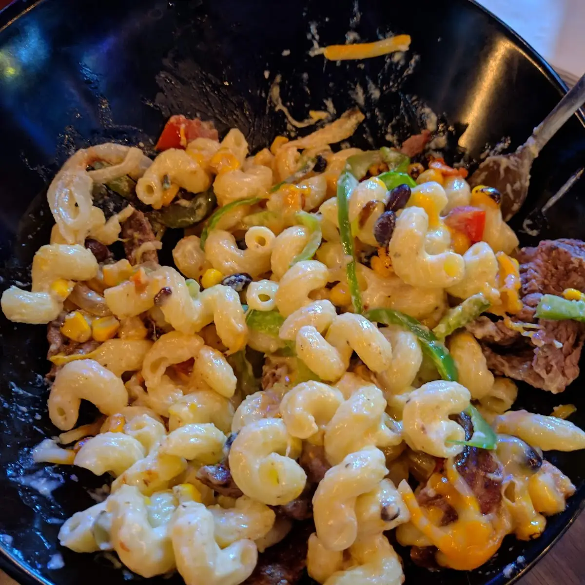 Loaded Mac with Chicken Bacon Jalapeños