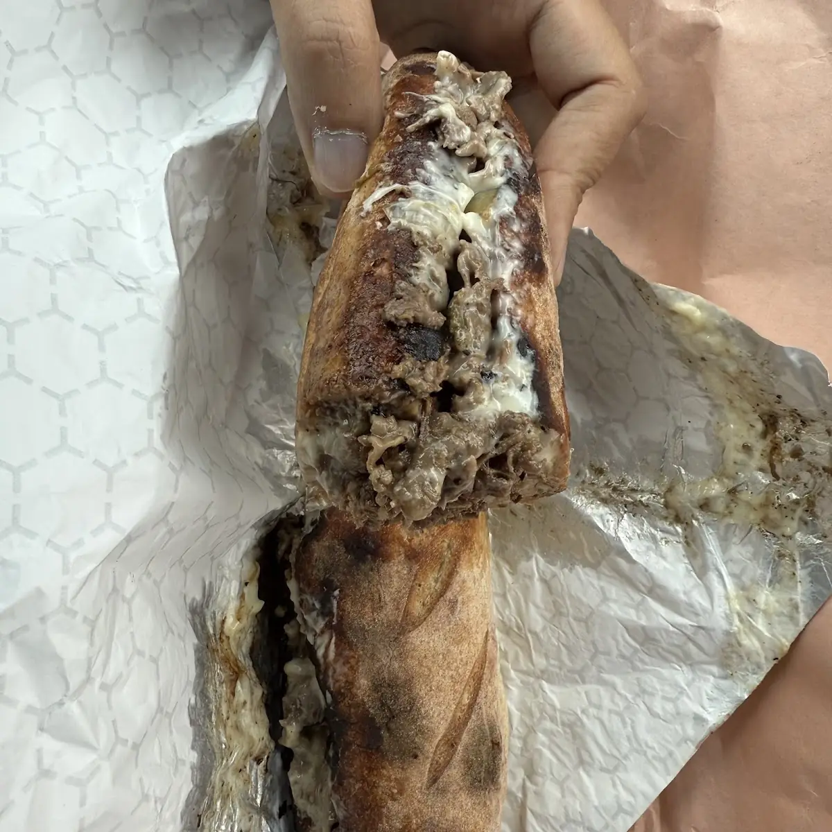 Philly Cheesesteak Sandwich