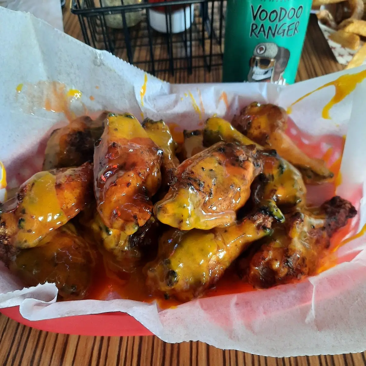Mango Habanero and Original Hot Wings