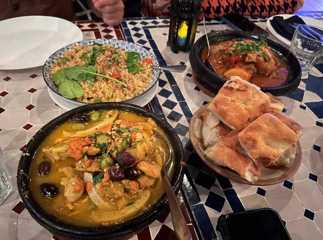 Couscous Dessert, Marrakech Restaurant