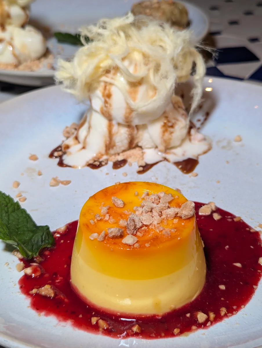Moroccan Panna Cotta, Marrakech Restaurant