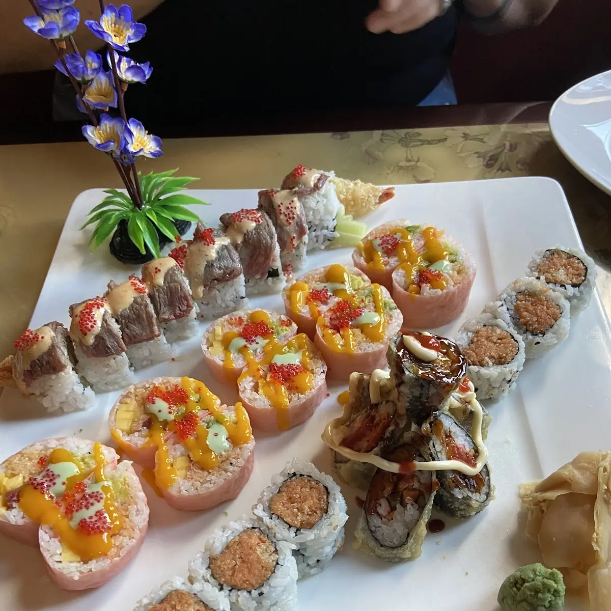 Spicy Tuna Roll Volcano Roll