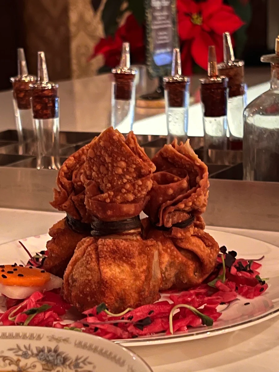 Bison Dumplings