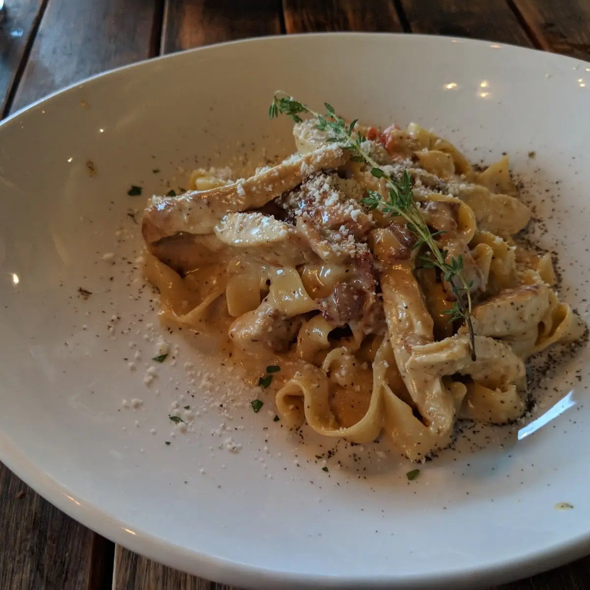Chicken Carbonara Pasta