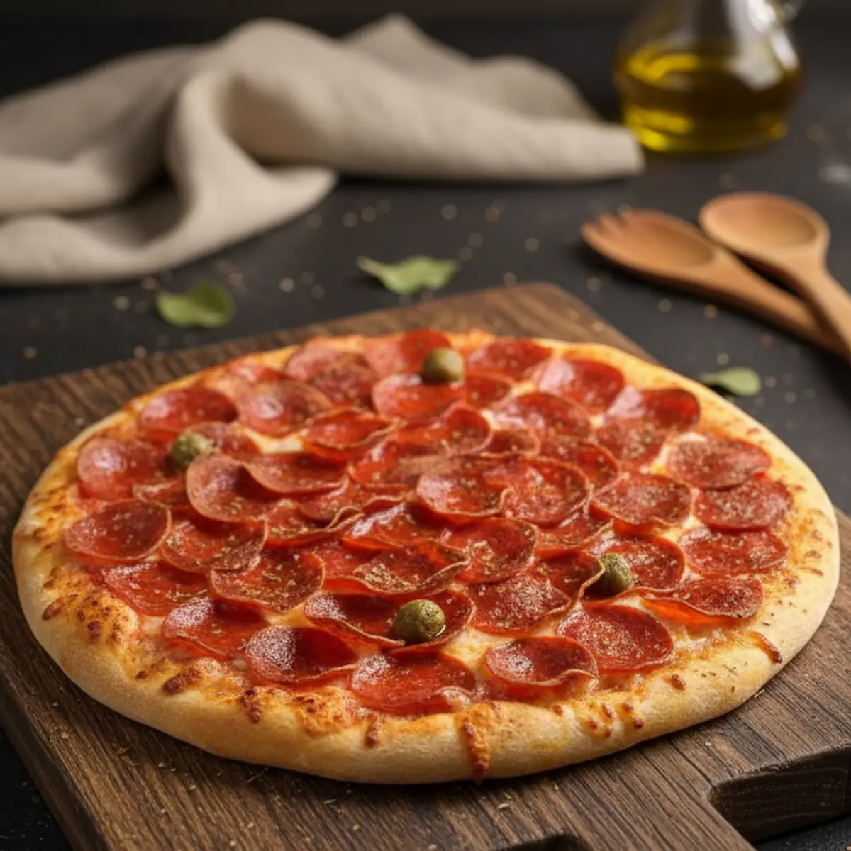 Smoked Sausage Pizza Calabresa