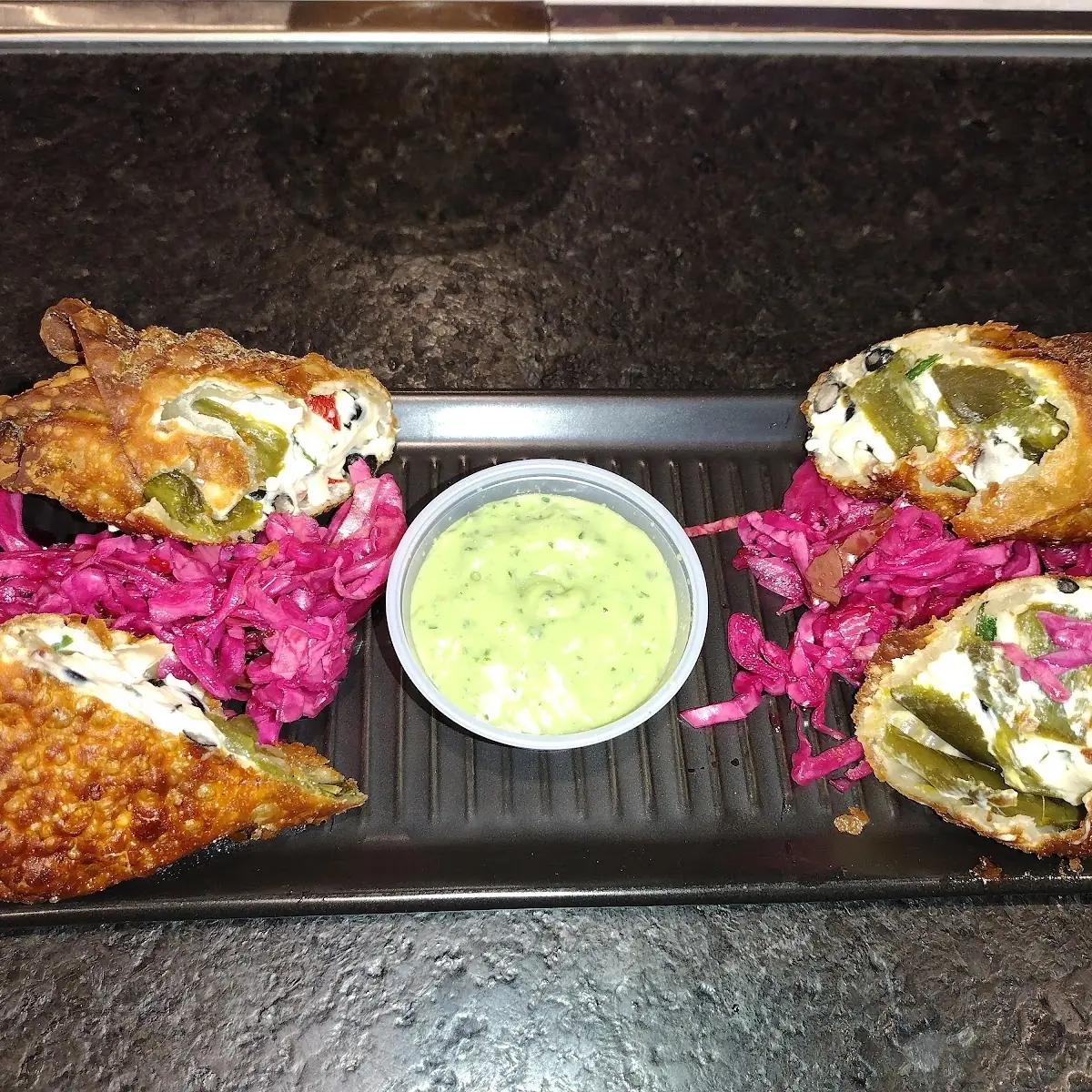 Jalapeno Popper Egg Rolls
