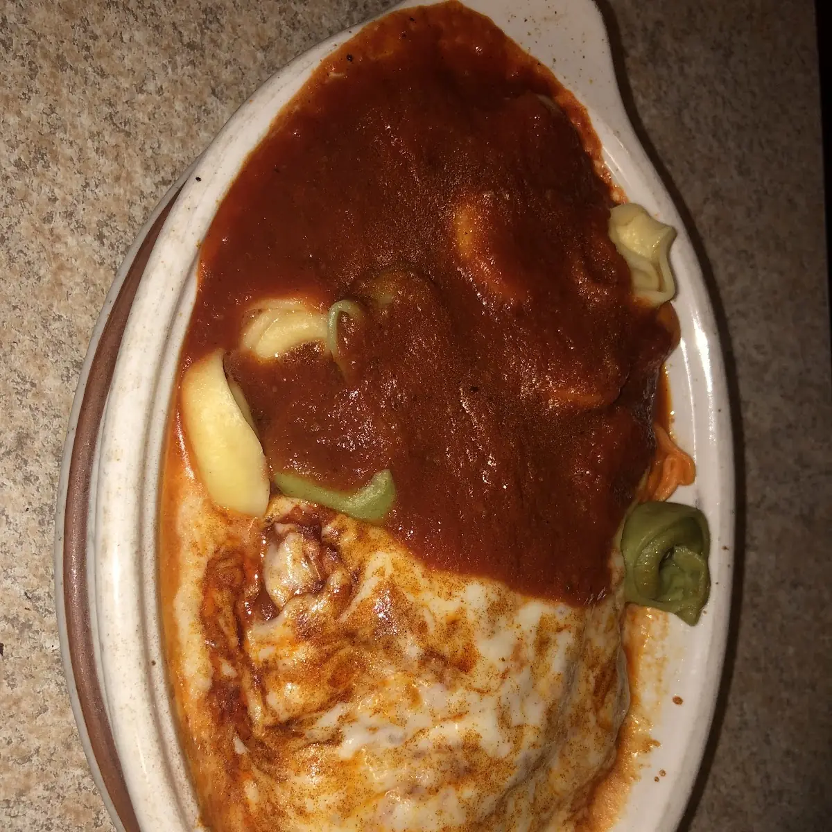 1 2 Tortellini 1 2 Chicken Parmesan