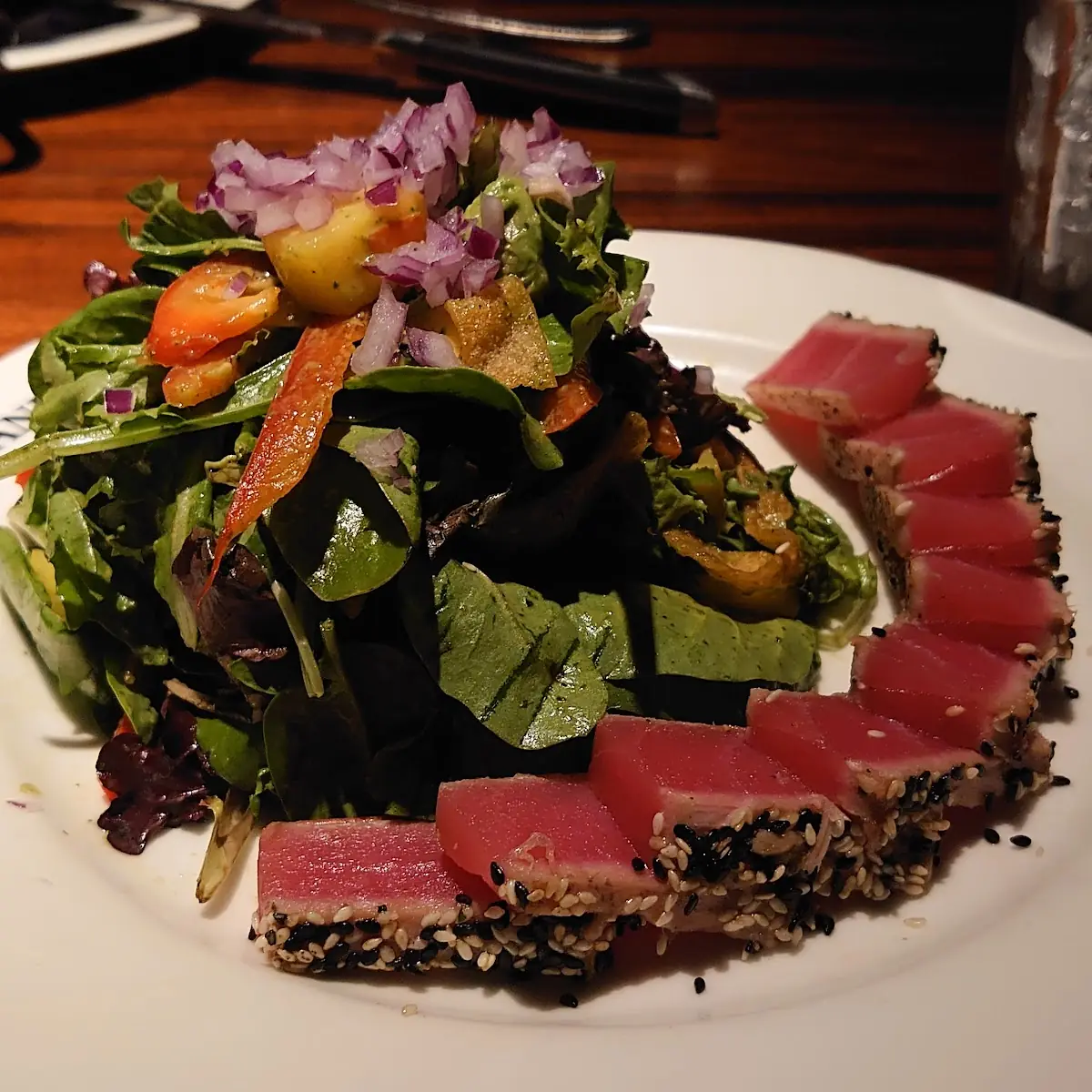 Seared Ahi Tuna Salad